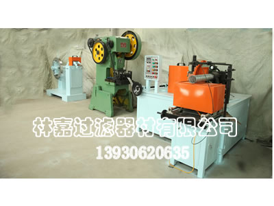 液壓油濾卷圓機001