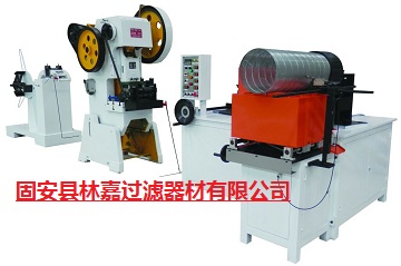 液壓油濾卷圓機004